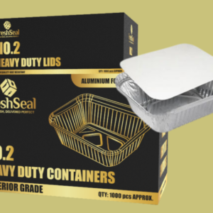 Fresh Seal 2A & 6 Foil Containers with Secure Lids